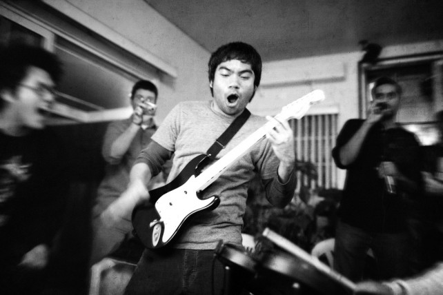 Rocking Out at Home Rocking Out at Home